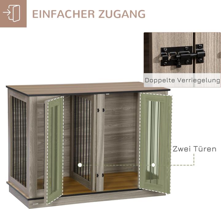 Produktbild PawHut Hundekäfig (Hundehütte)