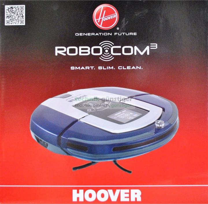 Hoover RBC 030 /1 Roboter Staubsauger Robotersauger, Dunkelblau