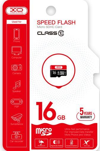 Produktbild xO memory card 8GB microSDHC cl. 10 (8 GB, microSDHC)