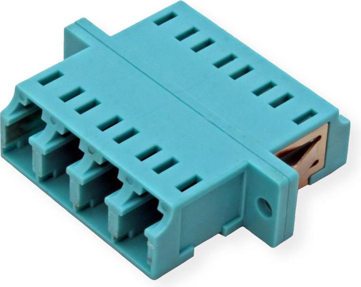 Actual product image Value FO coupling LC quad, OM3 PB (S/UTP, CAT6, 0.08 m)