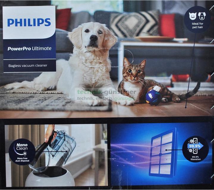 Produktbild Philips FC9922/09 PowerPro Ultimate beutelloser Staubsauger
