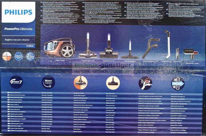 Produktbild Philips FC9922/09 PowerPro Ultimate beutelloser Staubsauger