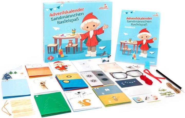 Produktbild Franzis Sandmännchen Bastelspass