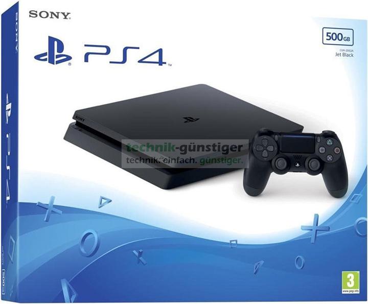 Image du produit Sony Console Playstation 4 Slim 500GB noire - CUH-2016A