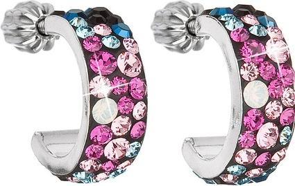 Produktbild Evolution Group Stylish earrings with crystals 31118.4 Galaxy (L)