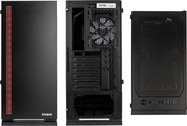 Actual product image Zalman S5 (mATX, Mini-ITX, ATX)