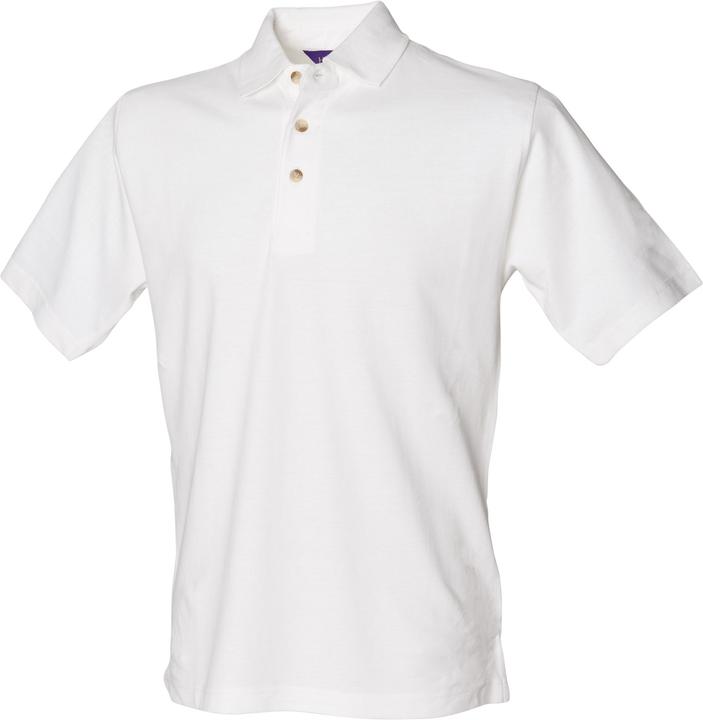 Henbury Poloshirt Unifarben (XL)