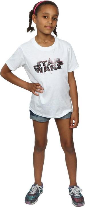 Immagine prodotto Star Wars The Last Jedi Spray Logo Maglietta Ragazze (152, 158)