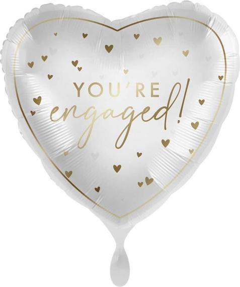 Produktbild Ginger Ray Folienballon You're Engaged! Verlobung (1 x)