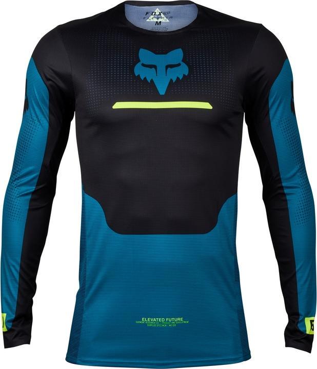 Actual product image Fox Jersey 24 Flexair Ical M Blu (XXS)