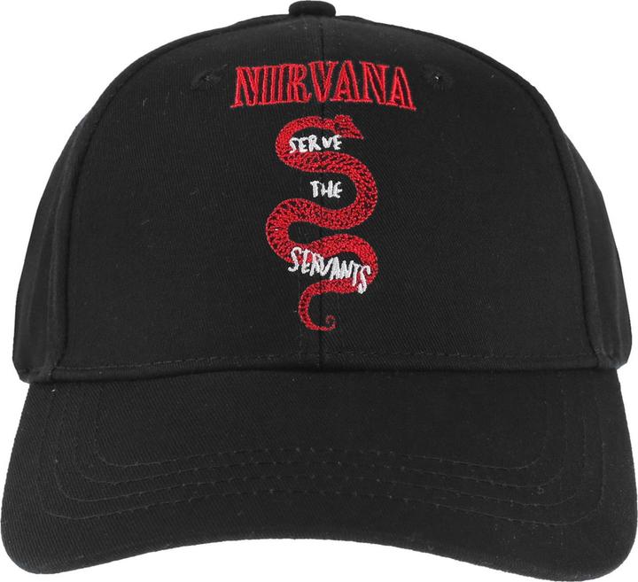 Produktbild Nirvana Erwachsene Dienen Sie den Dienern Baseballmütze (One Size)