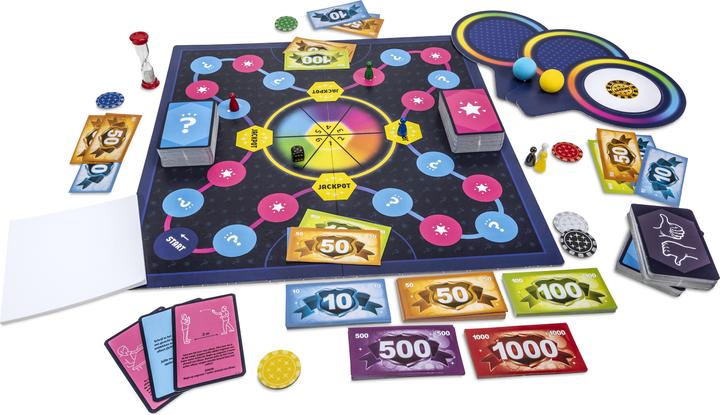 Produktbild Selecta Spielzeug Wetten, dass du es schaffst? Jackpot-Brettspiel