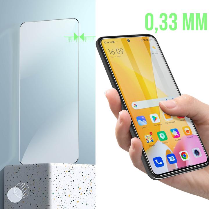 Produktbild Avizar 9H Härtegrad Glas-Displayschutzfolie (1 Stück, Xiaomi 12 Lite)