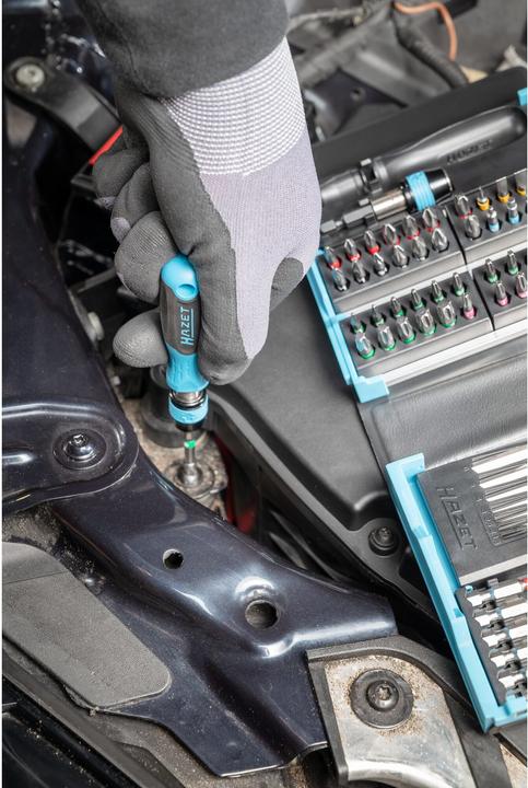 Productafbeelding HAZET Bitset 2200SC-1, 69 stuks (Phillips kruis PH M2, Phillips kruis PH M3, Kruis Pozidriv PZ M2, Kruis Pozidriv PZ M3)