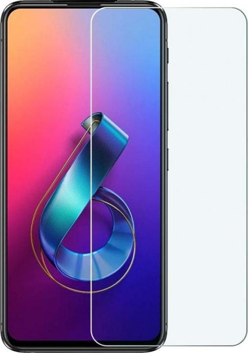 Actual product image Screenguard Asus ZenFone 6 Protective Glass Film Case Friendly Design (1 Piece, Asus Zenfone 6)
