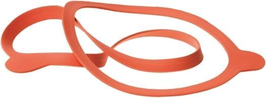 MultiLine Pakning til Weck Ø10,8cm 10stk/pak rød - (10 pcs)