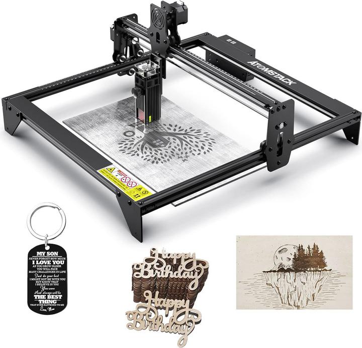 Actual product image Atomstack A5 M40 laser engraver