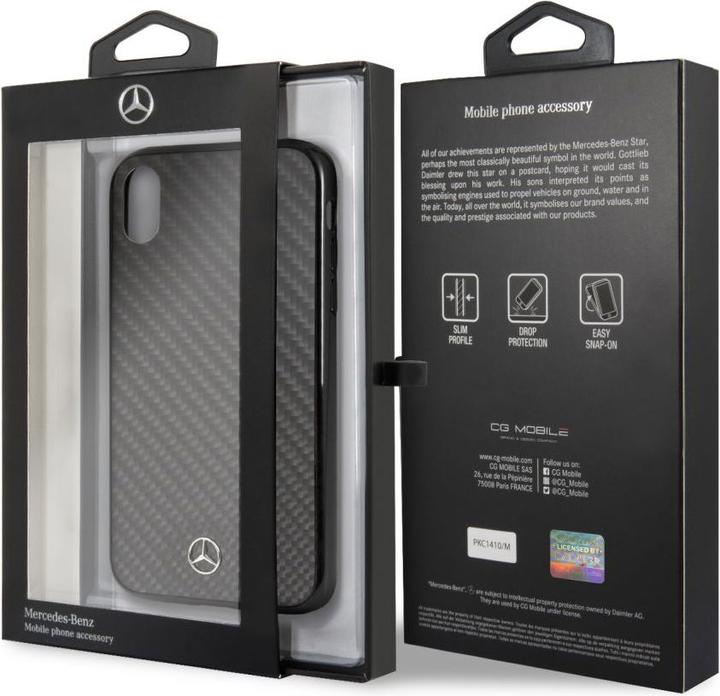Produktbild Mercedes-Benz iPhone XR Hard Case Real Carbon Fiber (Apple iPhone XR)