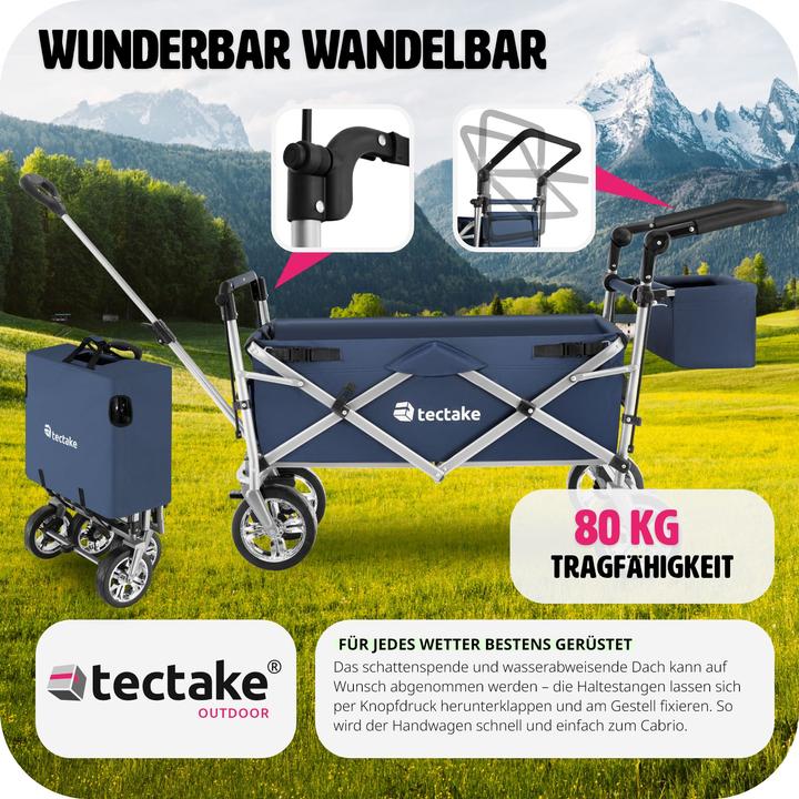 Produktbild tectake Faltbarer Bollerwagen Nico