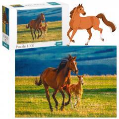 Actual product image Dodo Puzzle 1000 Das Fohlen unterrichten
