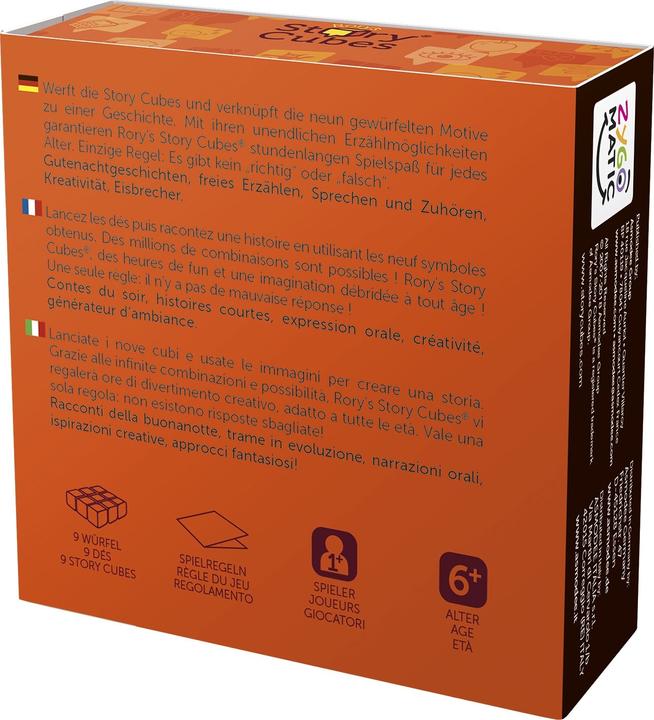 Produktbild Asmodée Rory's Story Cubes (Deutsch, Französisch, Italienisch)