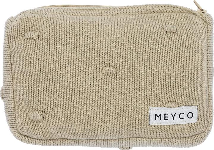 Actual product image Meyco Wet wipe case Mini Knots sand