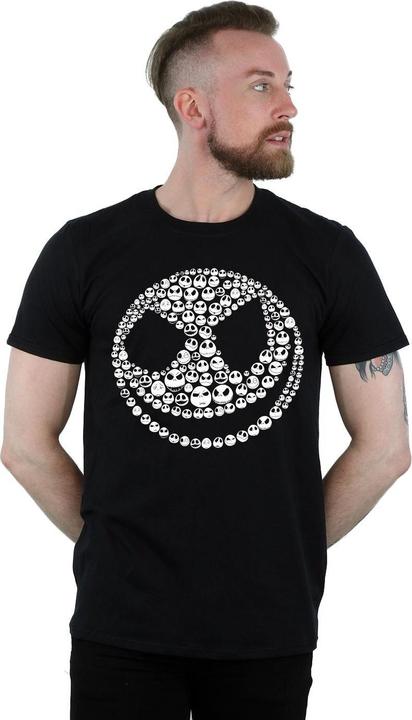 Immagine prodotto Disney Nightmare Before Christmas Jack Skull Collage Maglietta Uomo (3XL)