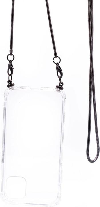 Produktbild Evelatus iPhone X/XS Silicone TPU Transparent with Necklace Strap