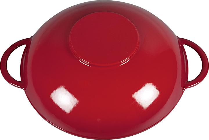 Image du produit Staub Wok avec couvercle en verre (37 cm, Wok, Fonte)