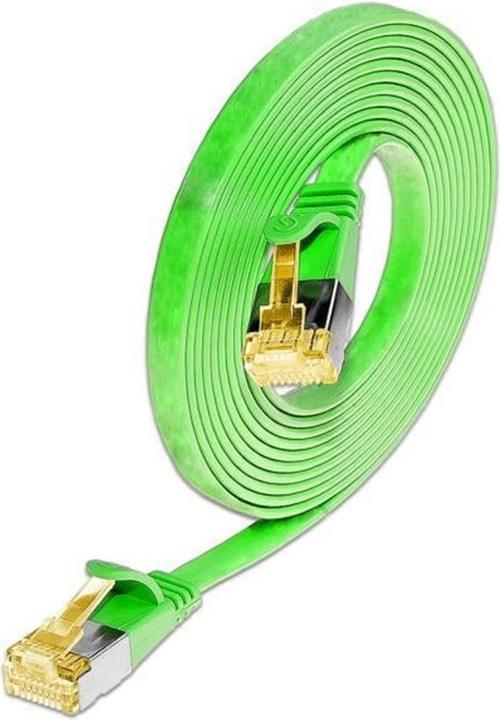 Immagine prodotto Wirewin Cavo patch sottile: U/FTP, 50 cm, verde (U/FTP, CAT6a, 0.50 m)