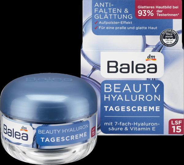 Produktbild dm Balea Beauty Hyaluron Tagescreme (50 ml, Tagescreme, SPF 15)