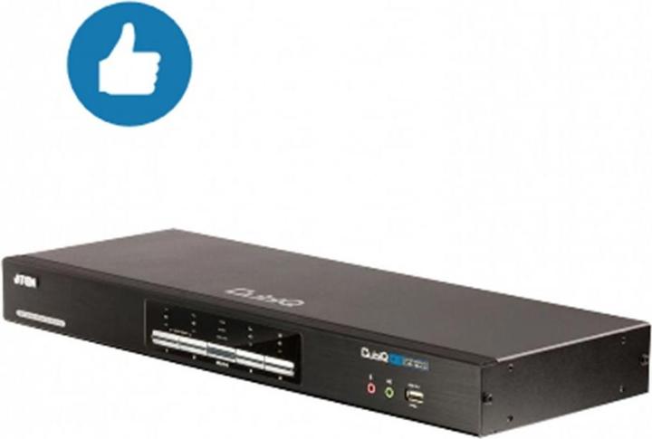 Image du produit Aten 4 ports USB DVI Dual-Link Dual Display/Audio