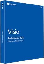 Image du produit Microsoft Visio Professional 2016 (1 Utilisateur)