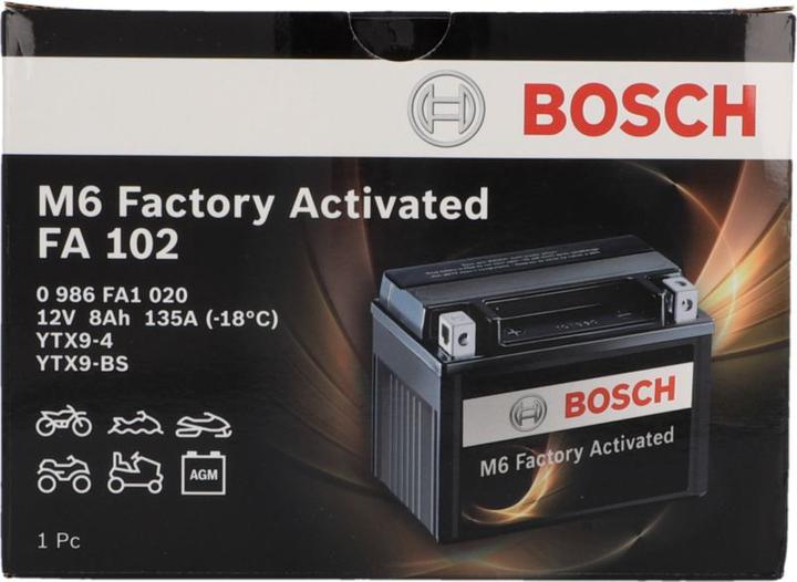 Produktbild Bosch Automotive M6 Factory Activated FA 102 (12 V, 8 Ah, 135 A)