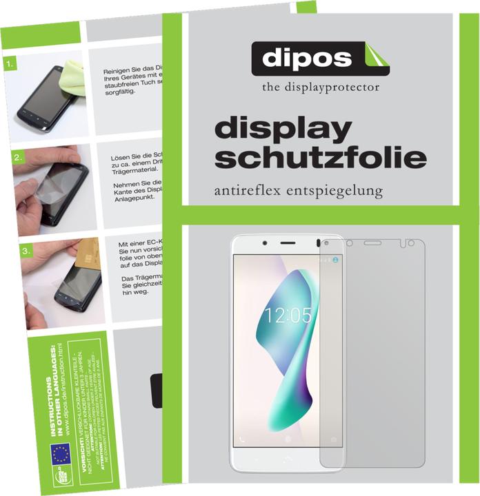 Produktbild Dipos Displayschutzfolie Antireflex (5 Stück, BQ Aquaris VS)