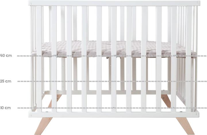 Immagine prodotto Roba Box 75x100 cm con piedini in legno Lil Planet grigio (72.50 cm, 98 cm)