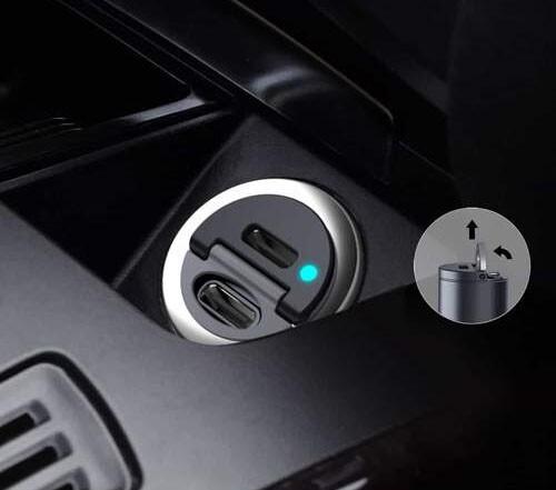 Actual product image Aukey Car Charger Enduro