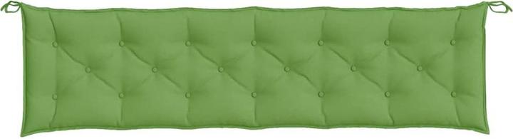 Actual product image VidaXL Garden bench cushions 2 pcs. fabric (200 x 50 x 7 cm)