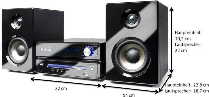 Produktbild Dual Ms 110 CD (CD Player, 2x 25 W)