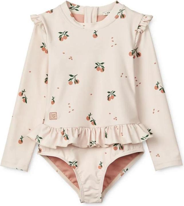 Liewood Badeanzug Jumpsuit Sille Peach Sea Shell