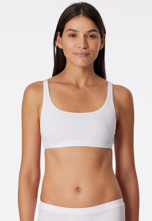 Actual product image Schiesser Pure Rib Bustier (Single pack)