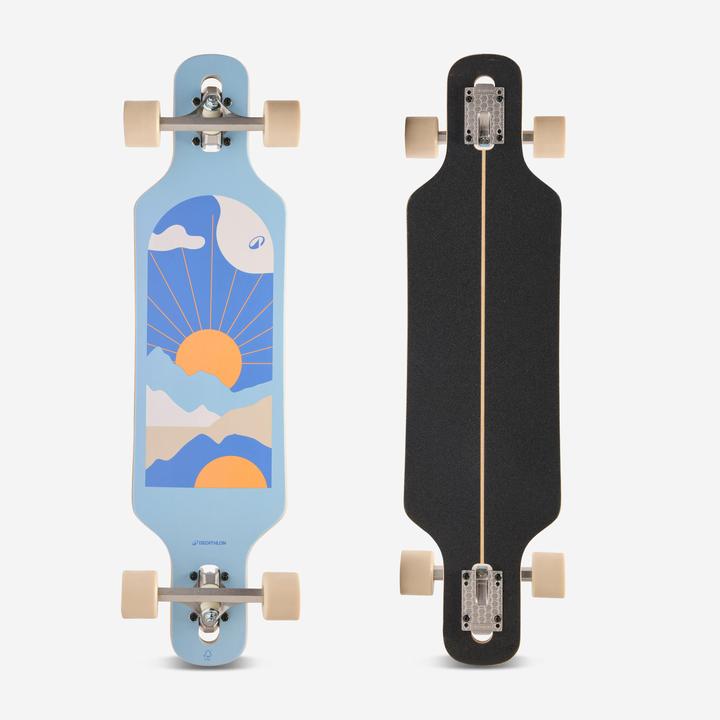 Immagine prodotto Oxelo Longboard Einsteiger - Drop 100 Mini Sunrise (23.23")
