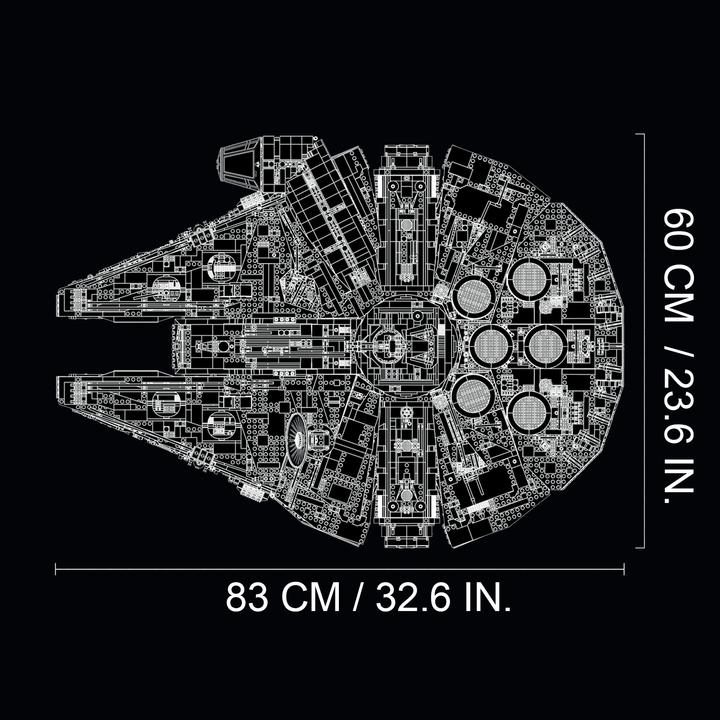Image du produit LEGO Millennium Falcon (75192, LEGO Star Wars, LEGO difficiles à trouver)