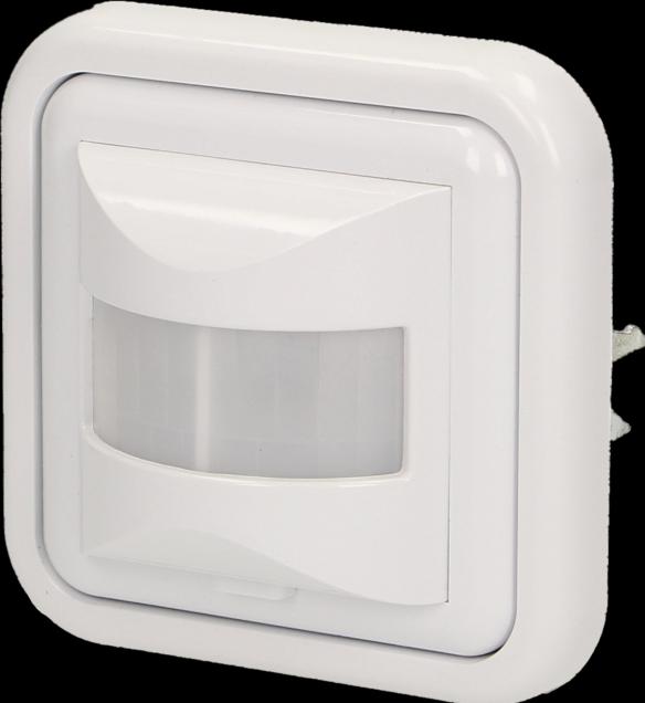 Actual product image Orno OR-CR-220 Flush-mounted motion detector 2 or 3 wires || 160 degrees and protection class : IP20 (9 m)