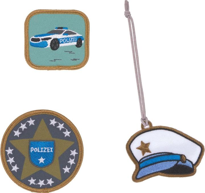Produktbild Lässig Badges Polizei 3-teilig (Zusätzliche Polsterung)