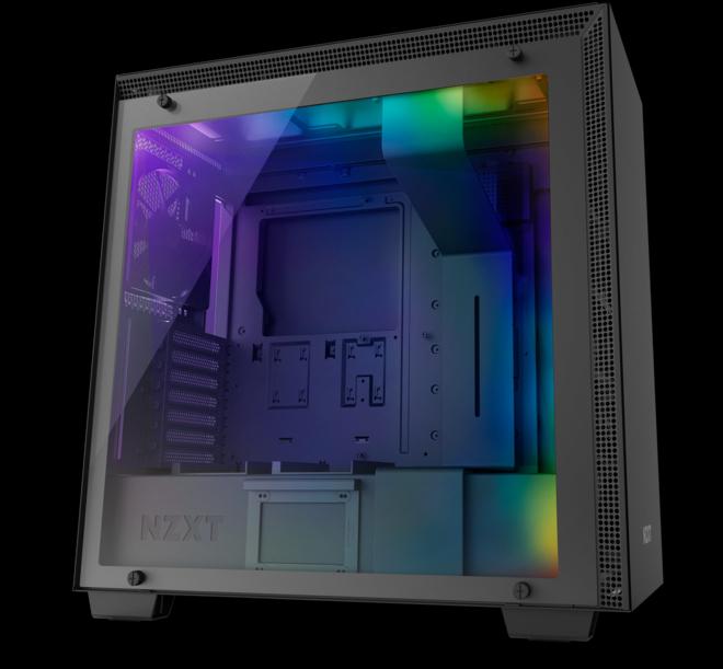Actual product image NZXT H700i - Black (ATX, mATX, Mini-ITX, E-ATX)