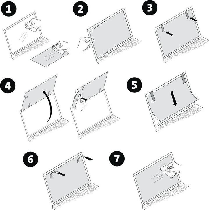 Produktbild Kensington Blickschutzfilter - 2-fach, abnehmbar für Microsoft Surface Go (10", 3 : 2)