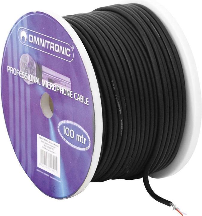 Image du produit Omnitronic Micro-câble (100 m, 0.44 mm²² mm)