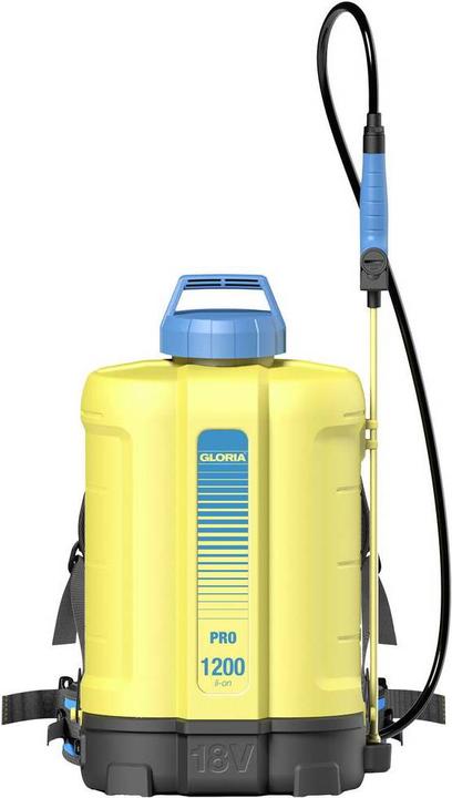 Gloria Haus und Garten 000067.0000 Akku Rückensprüher 18V 12l ohne Akku Rückensprühgerät 12 l (0000 (12 l)