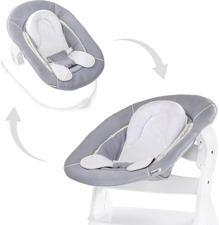Hauck Alpha Bouncer 2in1 stretch grey